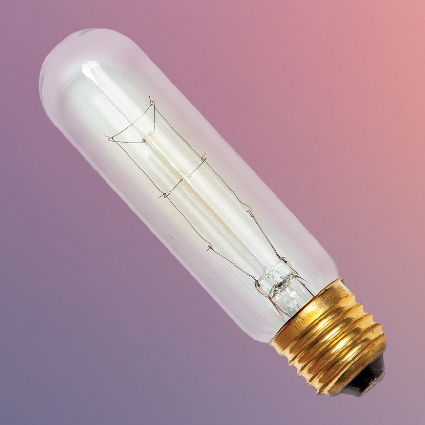 Лампа Эдисона T10 Amber