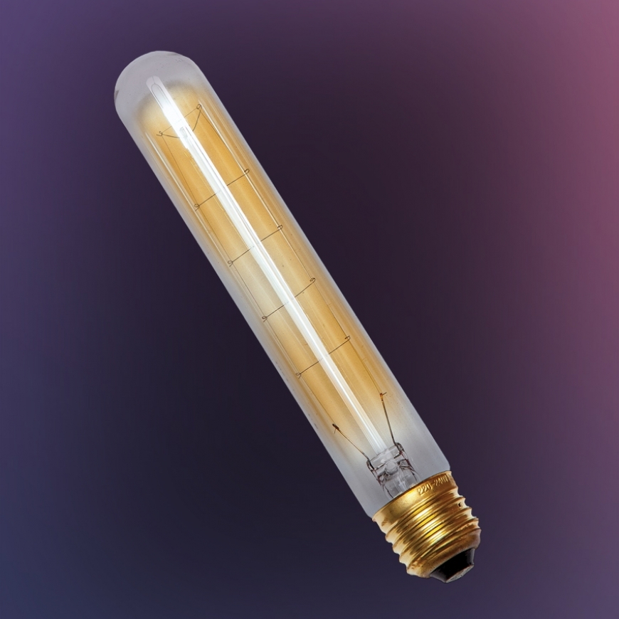 Лампа Эдисона T30 Amber 185 mm