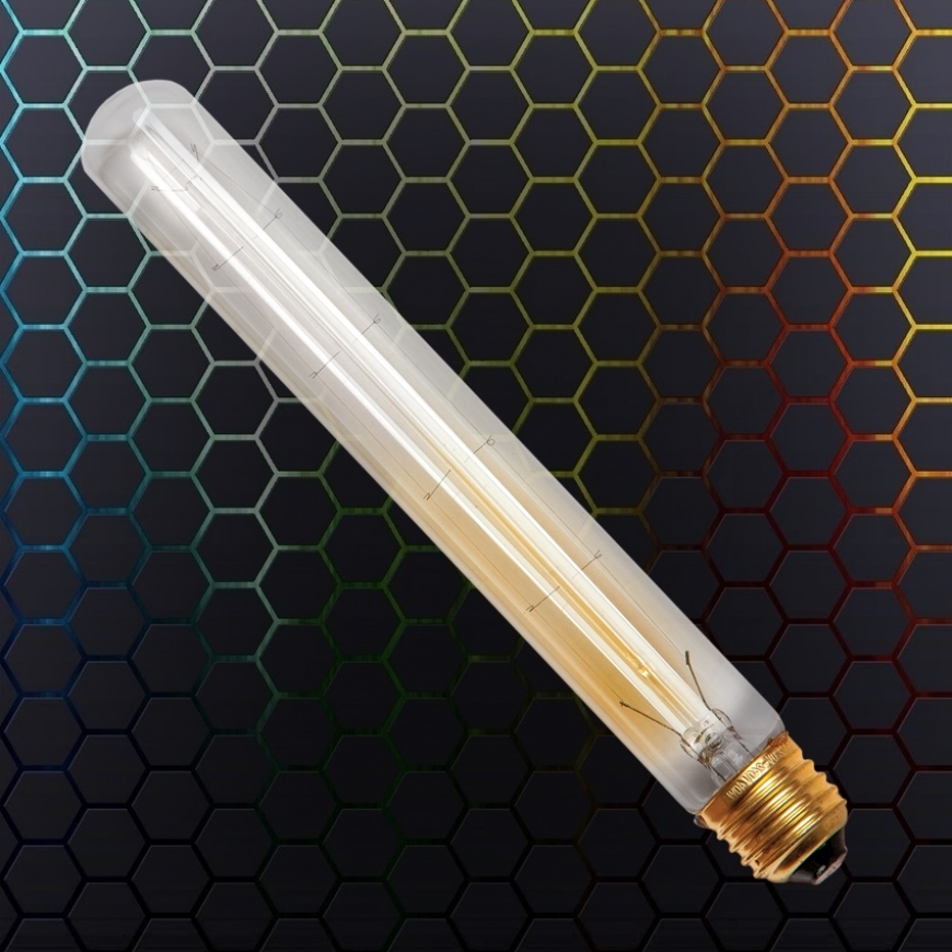 Лампа Эдисона T30 Amber 225 mm